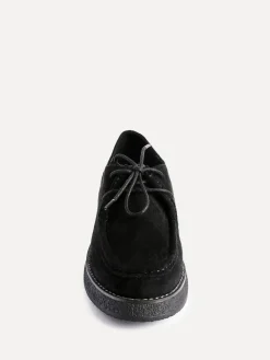 Linzi Perth Laced Chunky Loafers Black