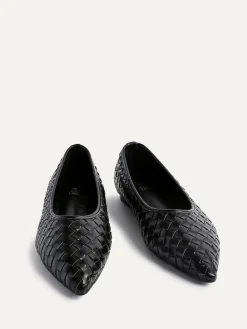 Linzi Talina Woven Pointed Toe Ballet Flats^Women Flats