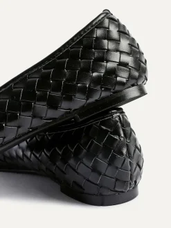 Linzi Talina Woven Pointed Toe Ballet Flats^Women Flats