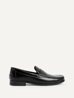 Linzi Tomasso Penny Loafers Black