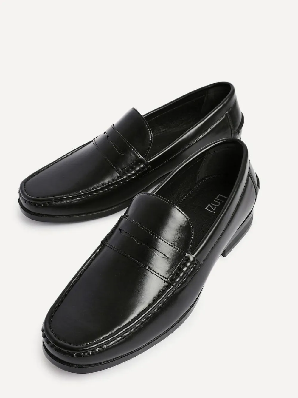 Linzi Tomasso Penny Loafers Black