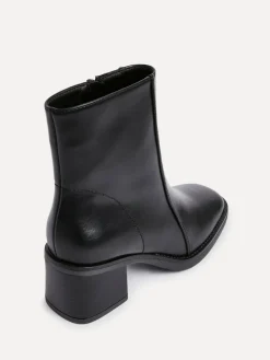 Sale Linzi Wander Block Heel Ankle Boots Black
