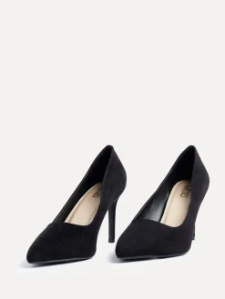 Discount Linzi Wide Fit Martina Wide Fit Stiletto Pointed Court Shoes Black