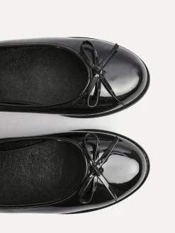 Sale Linzi Black Wide Fit Wendi Pumps With Bow Detail