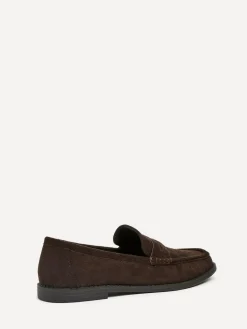 Hot Linzi Precise Classic Loafers With Front Tab Brown