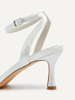 Linzi Ivory Bridal Adelaide Pearl Embellished Block Heels^Women Heels