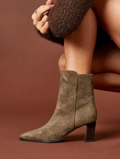 Linzi Thorn Stacked Block Heel Ankle Boots^Women Boots & Wellies|Boots