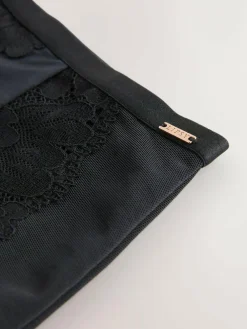 Lipsy Black High Waisted Shaping Knickers^Women Panties