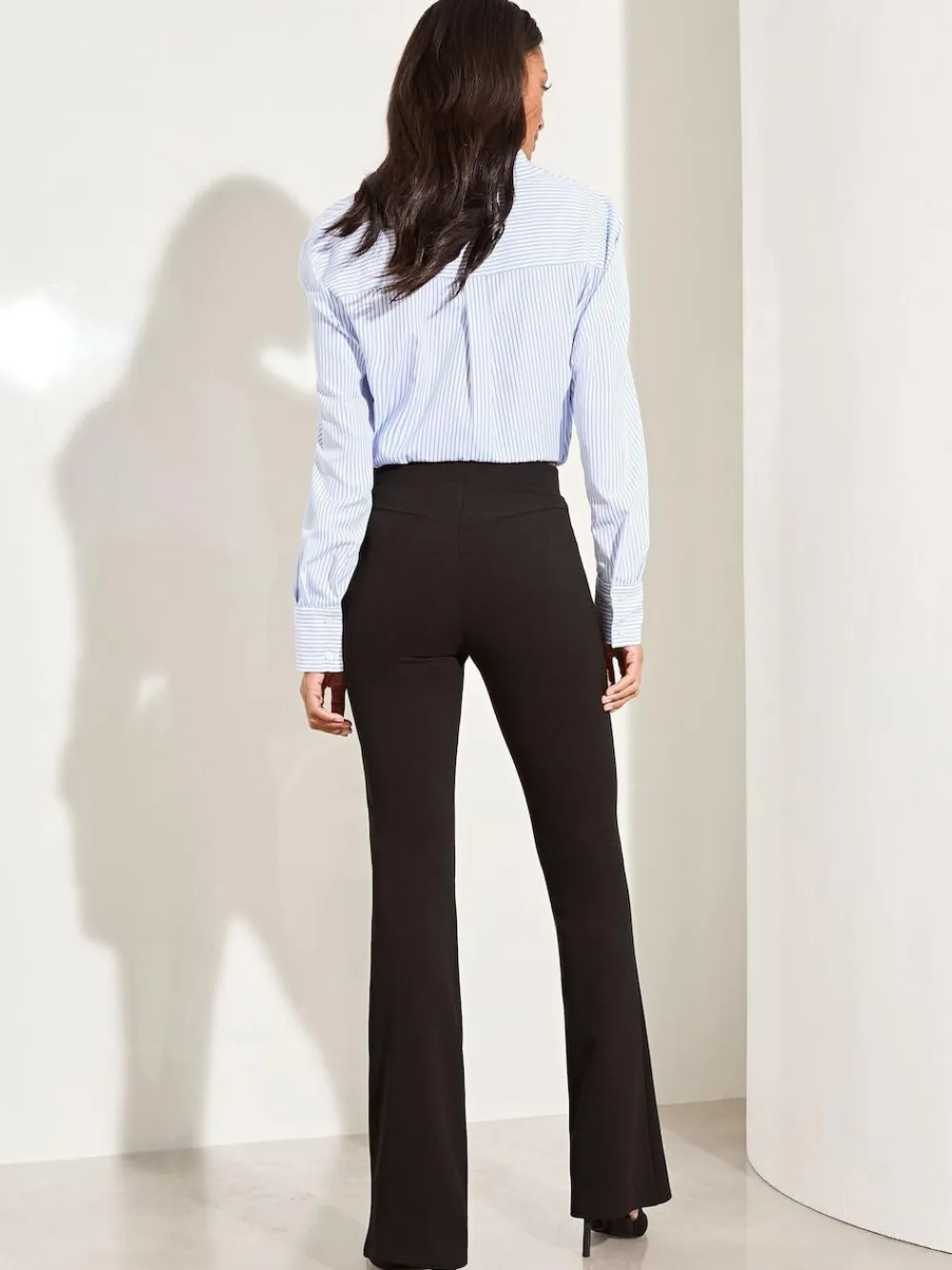 Lipsy High Waisted Contour Bootleg Flared Trousers^Women Pants