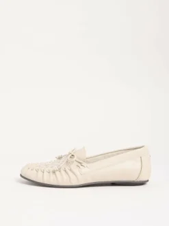 Lipsy Faux Leather Studded Casual Moccasin Loafers^Women Flats