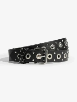 Clearance Lipsy Belts 2 Pack Leopard Print and Studded