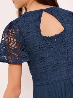 Lipsy Flutter Sleeve Lace Occasion Jumpsuit (5-16yrs)^ Occasionwear|Jumpsuits & Playsuits