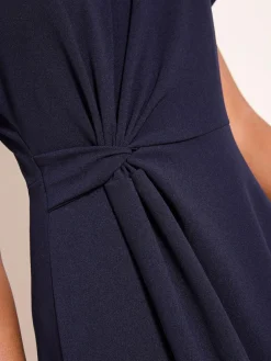 Lipsy Knot Side Midi Dress^Women Occasion Dresses|Midi Dresses