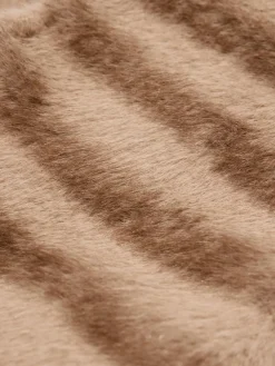 Discount Lipsy Faux Fur Scarf Neutral