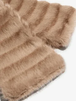 Discount Lipsy Faux Fur Scarf Neutral