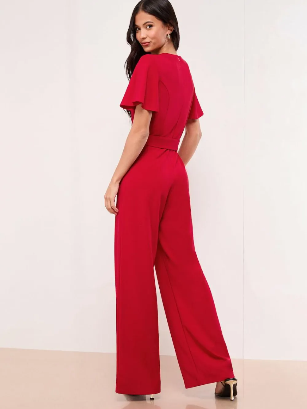 Lipsy Petite Short Sleeve Hardware Jumpsuit^Women Jumpsuits & Playsuits