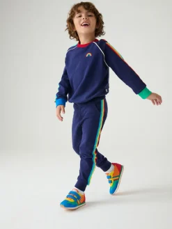 Hot Little Bird by Jools Oliver Sweatshirt and Joggers Set Navy
