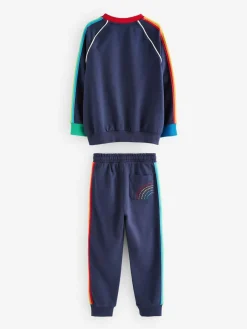 Hot Little Bird by Jools Oliver Sweatshirt and Joggers Set Navy