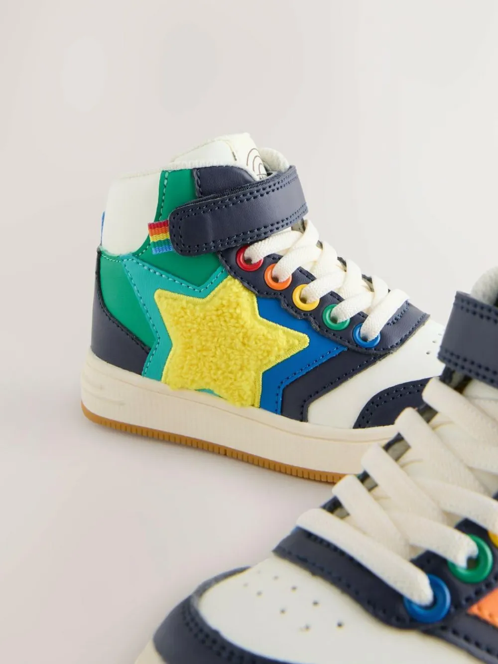 Little Bird by Jools Oliver Star Hi-Top Trainers^BOY Sneakers|Sneakers
