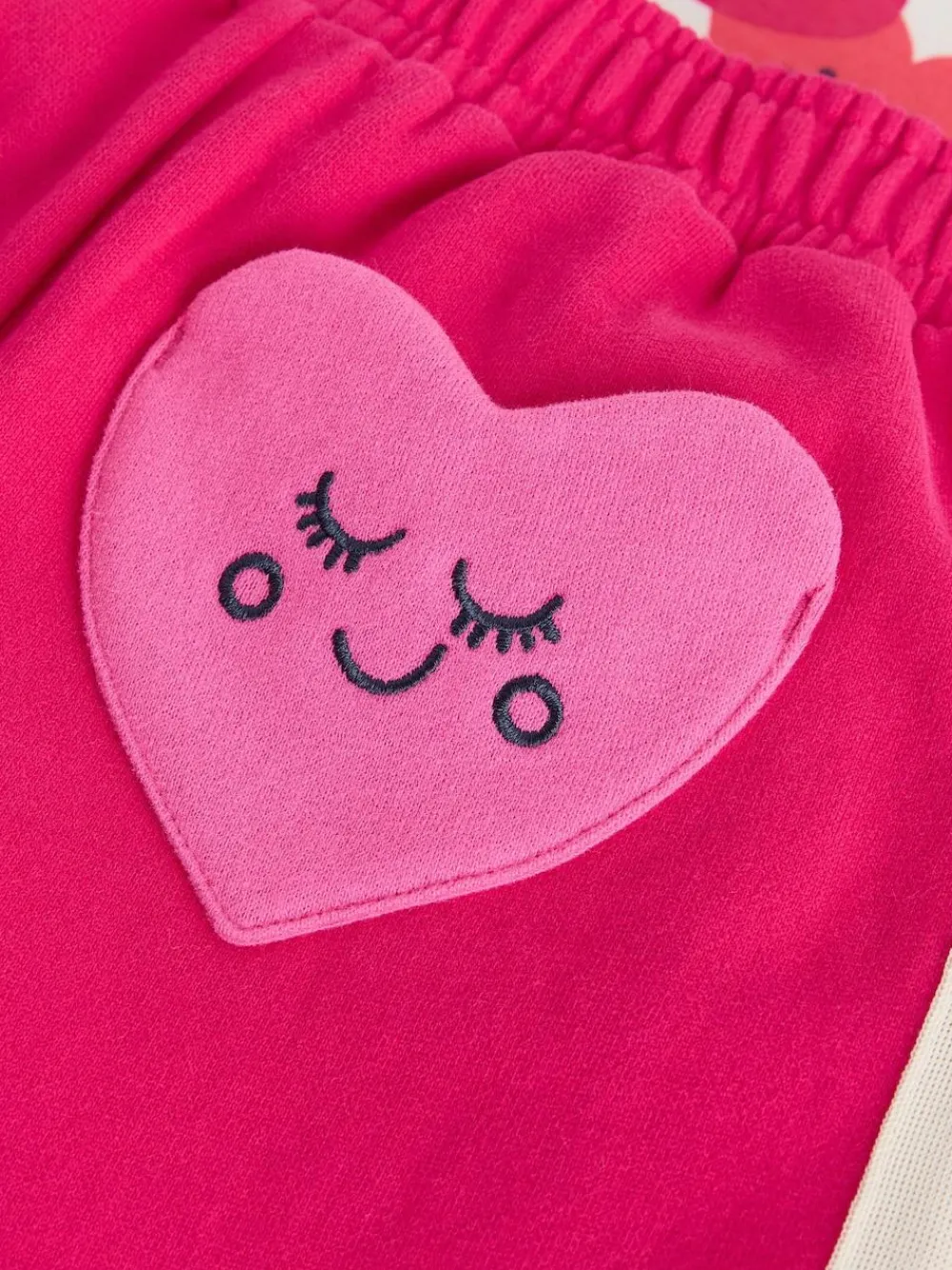 New Little Bird by Jools Oliver Red/Pink Sweater and Joggers Set 2 Piece