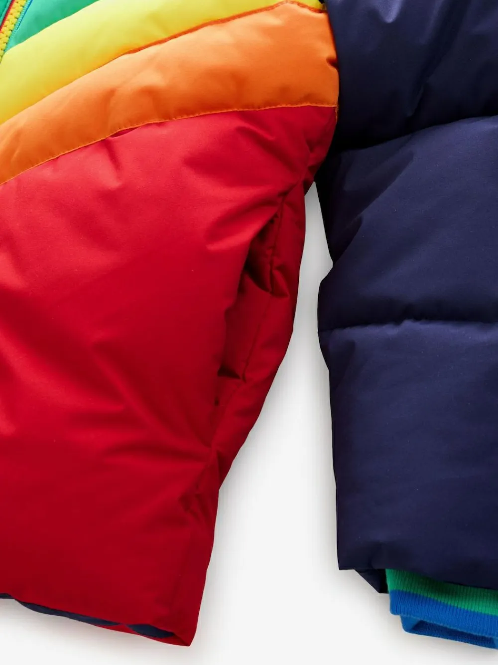 Online Little Bird by Jools Oliver Multi Bright Chevron Shower Resistant Padded Coat