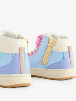Little Bird by Jools Oliver Star Hi-Top Trainers Multi
