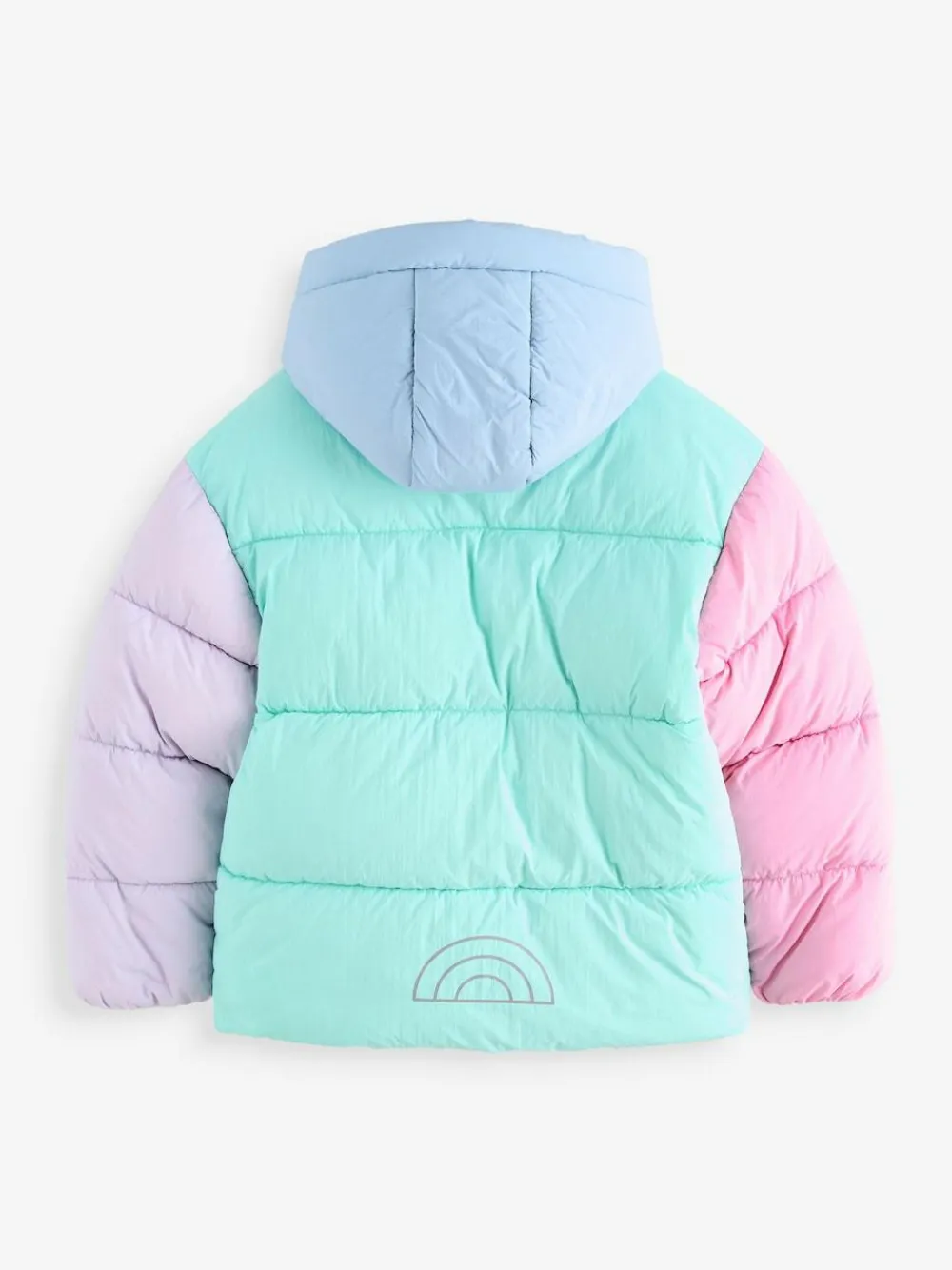 Little Bird by Jools Oliver Multi Colourblock Shower Resistant Padded Coat^ Coats, Jackets & Pramsuits|Coats, Jackets & Pramsuits