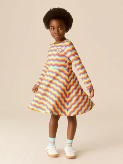 Little Bird by Jools Oliver Long Sleeve Skater Dress^ Dresses|Dresses