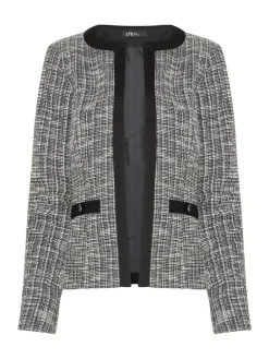 Long Tall Sally Black Boucle Jacket^Women Blazers