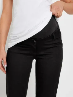 Long Tall Sally Black Maternity Lift & Shape Slim Leg Jeans^Women Jeans|Jeans