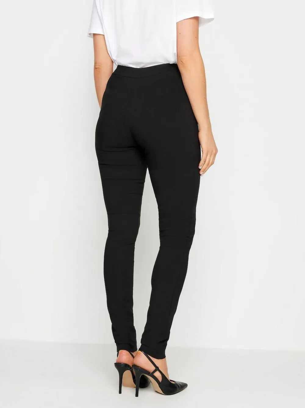 Long Tall Sally Black Stretch Skinny Trousers^Women Pants