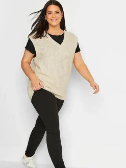 Long Tall Sally Black Stretch Skinny Trousers^Women Pants