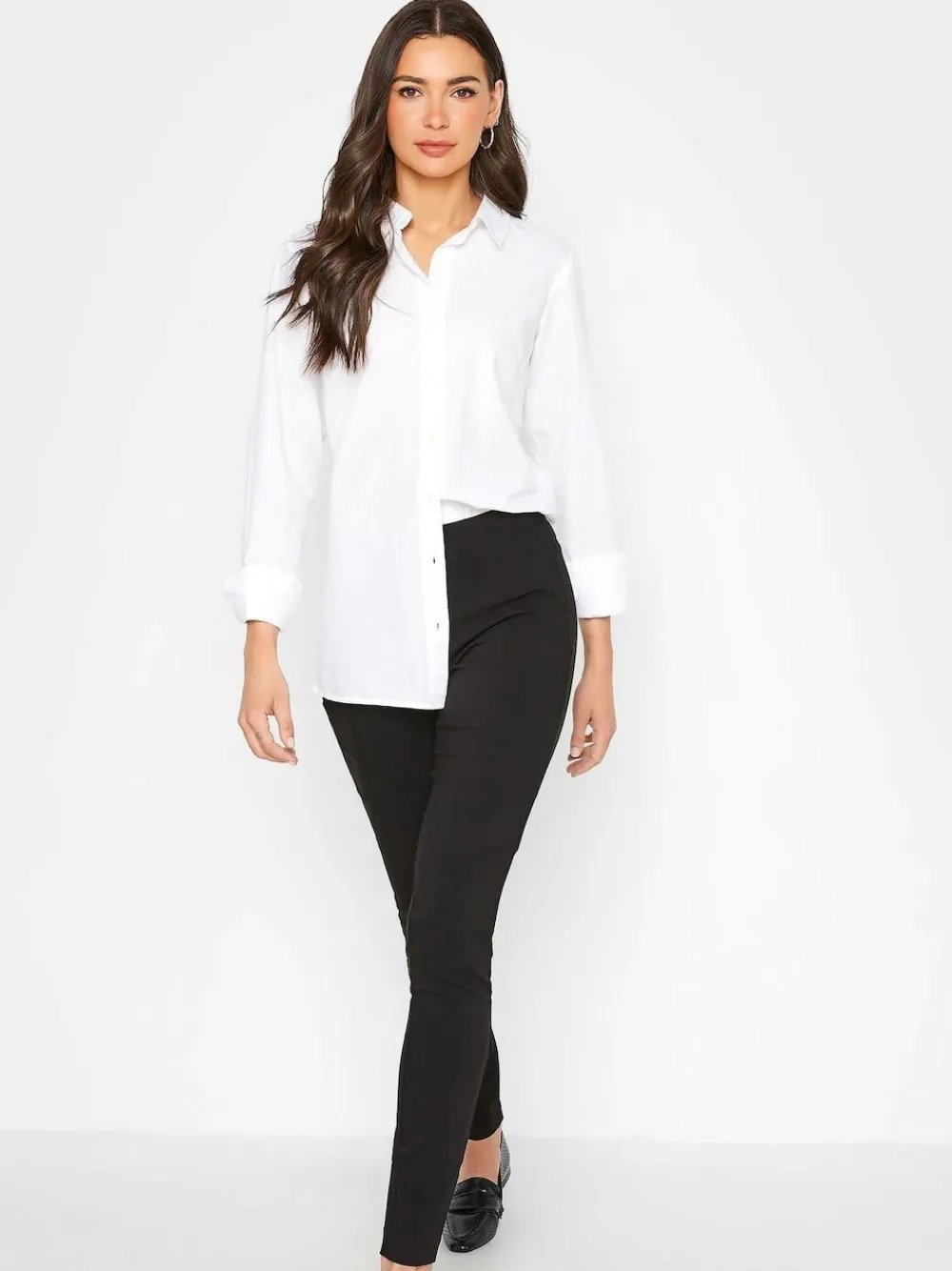 Long Tall Sally Black Stretch Skinny Trousers^Women Pants