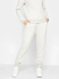 Long Tall Sally Grey Basic Cuffed Joggers^Women Leggings & Sweatpants