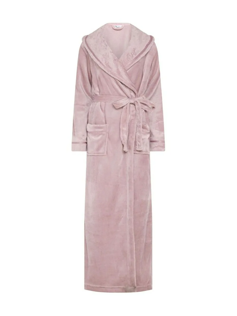 New Long Tall Sally Pink Ribbon Shawl Maxi Robe