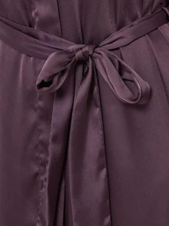 Long Tall Sally Satin Maxi Robe^Women Bathrobes