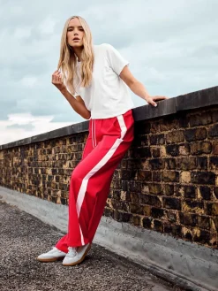 Discount Long Tall Sally Wide Leg Trousers Red