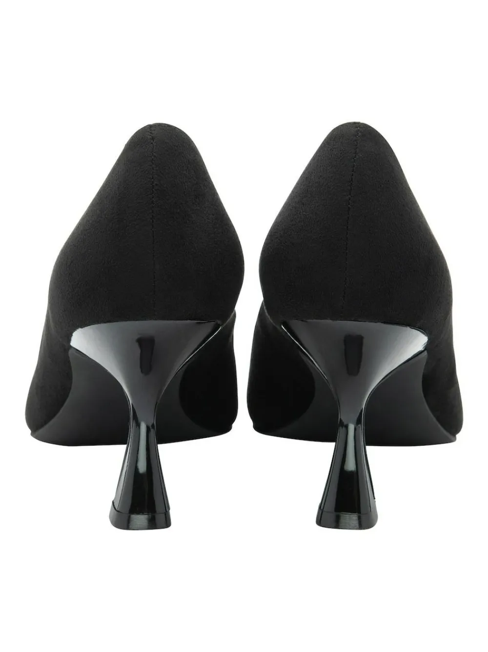 Lotus Black Heeled Shoes^Women Heels