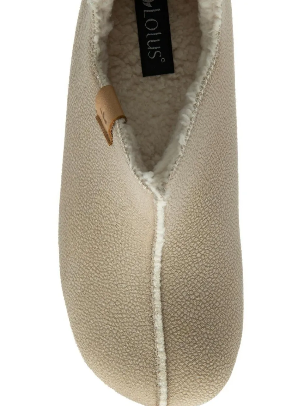 Lotus Natural Textile Bootie Slippers^Women Slippers