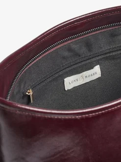 Love & Roses Woven Slouchy Tote Bag^Women Bags