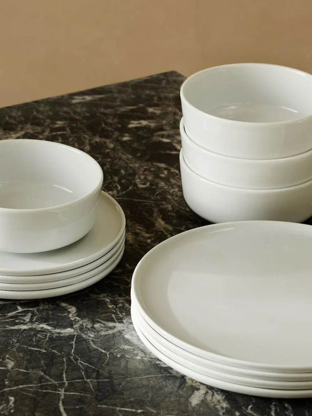 LSA International 12 Piece White Collective Dinner Set^ Dinner Sets & Pasta Bowls|Branded Kitchenware