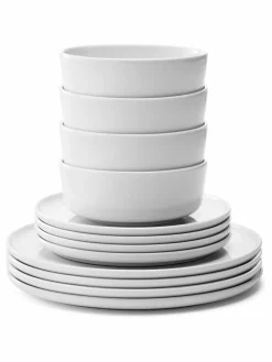 LSA International 12 Piece White Collective Dinner Set^ Dinner Sets & Pasta Bowls|Branded Kitchenware