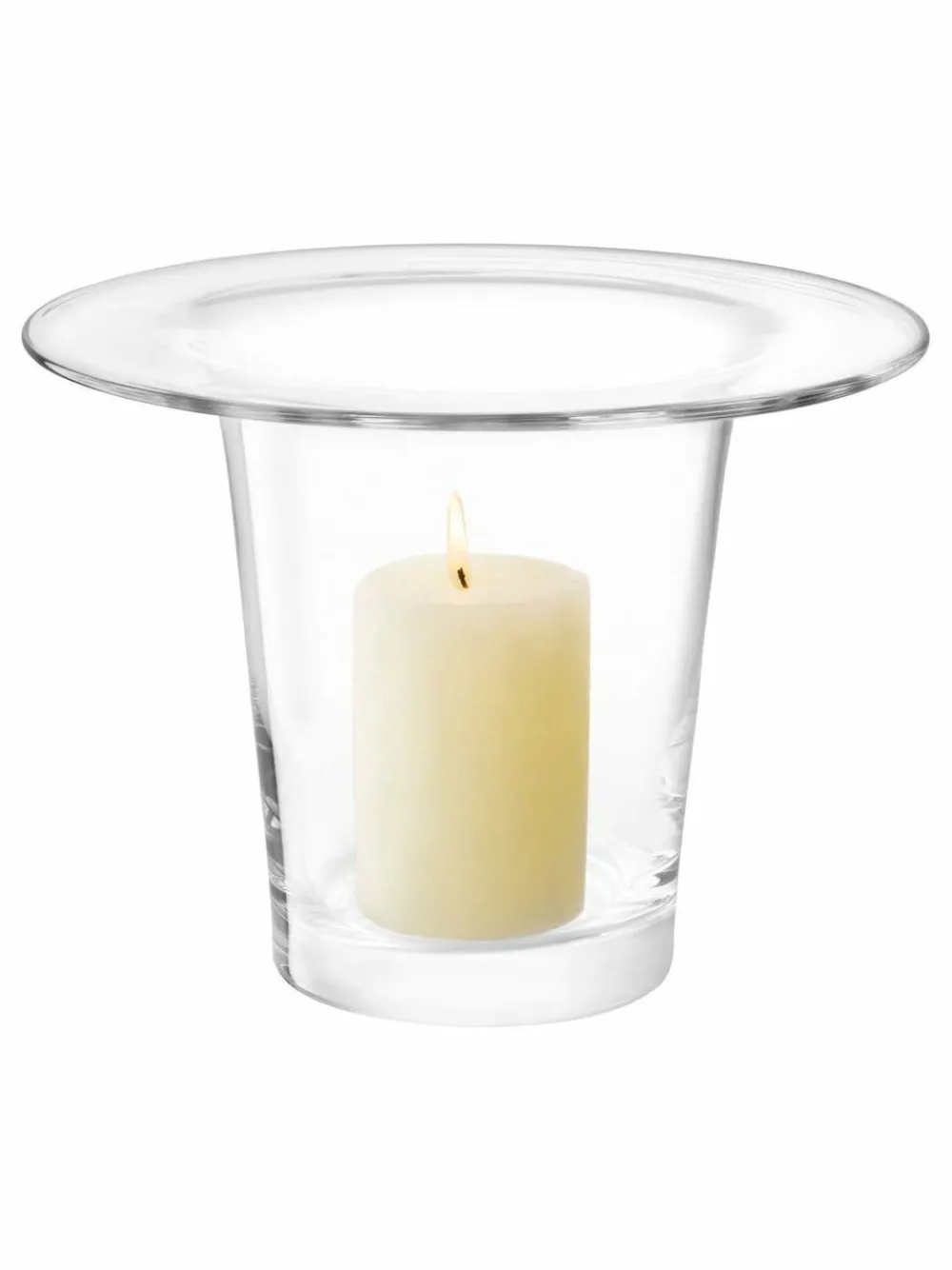 LSA International Victoria Vase Lantern H19cm Clear