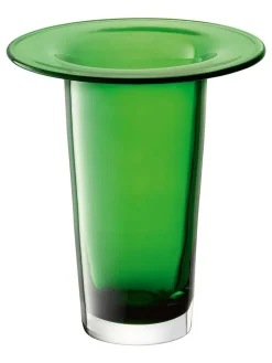 New LSA International Victoria Lantern Vase H26cm Fern Green