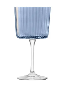 Best LSA International Gems Assorted Set of 250ml Wine Glasses Sapphire