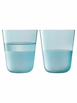 LSA International Set of 2 Arc Contrast Tumblers 380ml^ Branded Kitchenware|Glassware
