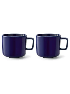 Online LSA International Set of 2 Collective Coffee and Tea Cups 260ml Cobalt