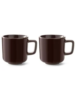 Discount LSA International Set of 2 Collective Espresso Cups 75ml Mocha