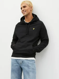 Lyle & Scott Black Pullover Hoodie^ Loungewear