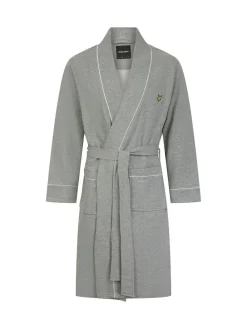 Discount Lyle & Scott Kobe Kimono Robe Grey